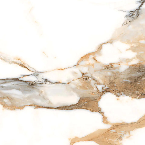 Orca Ash White and Gold Marble Effect Tiles Design 1