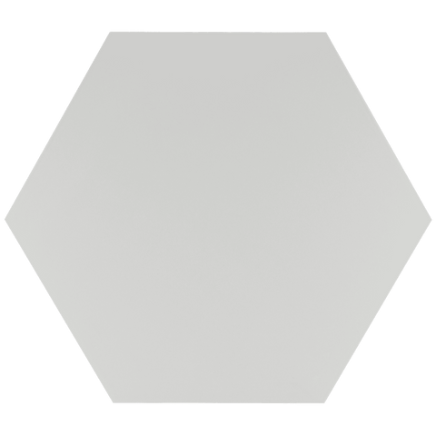 Amsterdam Hexagon Matt Grey Porcelain Wall and Floor Tile Product Photo