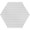 Amsterdam Matt Hexagon Monochrome Décor Pattern Wall and Floor Tile Product Photo Tile Variant 11