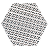Amsterdam Matt Hexagon Monochrome Décor Pattern Wall and Floor Tile Product Photo Tile Variant 7