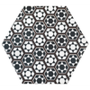 Amsterdam Matt Hexagon Monochrome Décor Pattern Wall and Floor Tile Product Photo Tile Variant 8