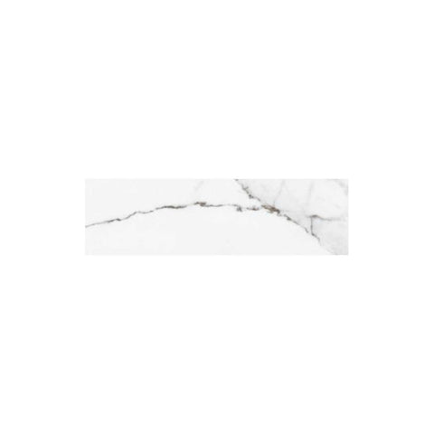 Anilia White Marble Effect Gloss Ceramic Metro Wall 100x300mm Tile Product Photo