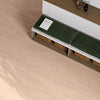 Arden XL Wood Effect Light Blonde 120x20cm Porcelain Floor Tile in Kitchen