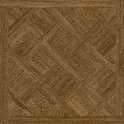 Ascot Parquet XL Dark Ebony Wood Effect 1000x1000mm Floor Tile Product Photo 1