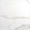 Soft White Carrara Marble Effect Matt Wall and Floor Tile