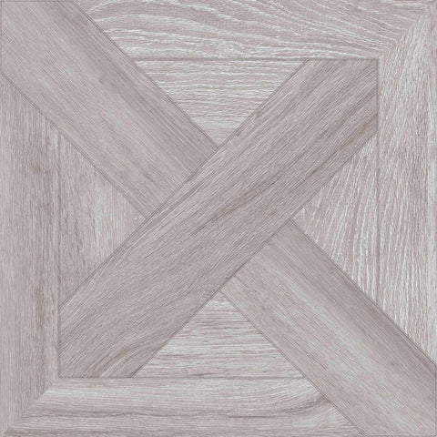 Chance Parquet Ash Grey Wood Effect 600x600mm Floor Tile Product Photo 1