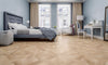 Chance Parquet Blonde Oak Wood Effect 600x600mm Floor Tile in Bedroom 2