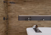 Heritage Wood Effect Classic Wood Effect 15x60cm Porcelain Wall and Floor Tile in Bathroom