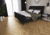 Heritage Wood Effect Classic Wood Effect 15x60cm Porcelain Wall and Floor Tile in Bedroom 2