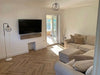 Heritage Wood Effect Classic Wood Effect 15x60cm Porcelain Wall and Floor Tile in Living Room