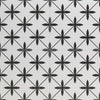 Maple White Star Patterned Ceramic Floor 450x450mm Tile Product Photo