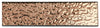 Melted Rose Gold Copper 3D Glass Metro 75x300mm Metro Wall Tile Product Photo 1