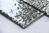 Melted Silver 3D Glass Metro 75x300mm Metro Wall Tile Product Photo 3