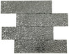 Melted Silver 3D Glass Metro 75x300mm Metro Wall Tile Product Photo 5
