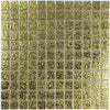 Metallica Lava Gold Textured Square Mosaic Wall Tile Product Photo 1