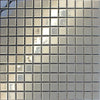 Metallica Silver Glass Square Wall Mosaic Tile Product Photo 1