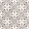 Mr Jones Durham Charcoal Dark Grey Wall and Floor Porcelain 45x45cm Pattern Tile Product Photo 1