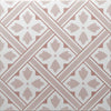 Mr Jones Pink Wall and Floor Porcelain 33x33cm Pattern Tile Product Photo 1