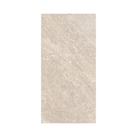 Rome Sandstone Ivory Matt Stone Effect Porcelain Wall and Floor 600x300mm Tile Product Photo 1