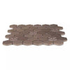 Rose Gold Hexagon Metal 300x300mm Mosaic Wall Tile Product Photo 2