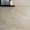 Serenity Sandstone Stone Effect Polished Pocelain 60x30cm Wall and Floor Tile Close up