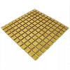 Slim Golden Square Gold Glass Mosaic Wall and Floor Tile Product Photo 4