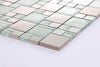 Space Silver Metal and Glass Wall Mosaic Tile Product Photo 3