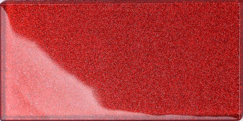 Sparkle Red Glitter Glass Metro 75x150mm Wall Tile Product Photo 2