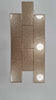 Sparkle Rose Gold Glitter Glass Metro 75x150mm Wall Tile Product Photo 1