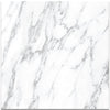 White Marble Effect with Grey Veining on a 60x60cm Porcelain Tile