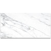 White and Grey Marble Effect on Large Format 60x120cm Porcelain Tile