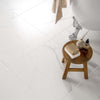 Tau Calacatta Matt Marble Effect 60x60cm Floor Tile in Bathroom 2