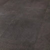 Trilogy Charcoal Black Porcelain Stone Effect Anti Slip 600x600mm Floor Tile on Floor