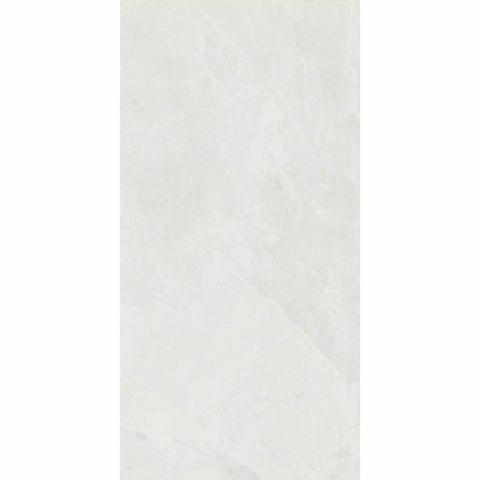 Trilogy Glacier White Porcelain Stone Effect Anti-Slip 600x300mm Wall and Floor Tile Product Photo 1