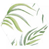 Tropical Forest Green Leaf Pattern Hexagon 333x285 Pattern Wall and Floor Porcelain Tile Product Photo 2