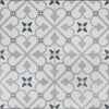 Valor Grey and White Pattern Porcelain Floor Tile Product Photo