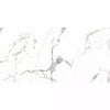 White Marble Effect Polished Porcelain Wall and Floor Tile with Dark Grey Veining
