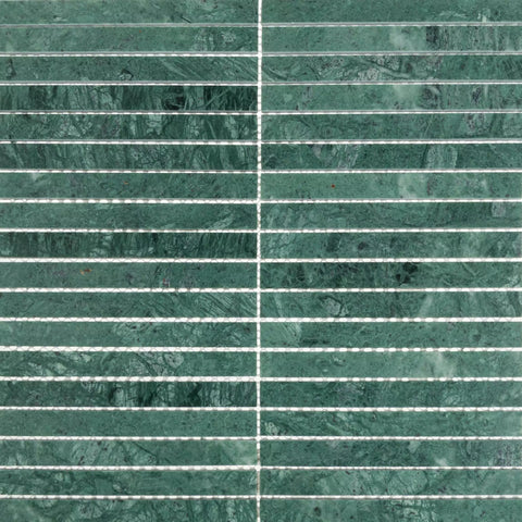Verona Emerald Green Natural Marble Mosaic Wall and Floor Tile Product Photo 1