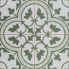 Victorian Henley Army Green Pattern Ceramic Wall and Floor Tile Product Photo