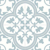 Victorian Henley Light Blue Pattern Ceramic Wall and Floor Tile Product Photo