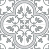 Victorian Henley Light Grey Pattern Ceramic Wall and Floor Tile Product Photo