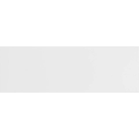 White Gloss Flat Metro Ceramic Wall 100x300mm Tile Product Photo