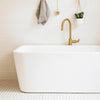 Eterna Hexagon Piccolo White Matt Mosaic Wall and Floor Porcelain Tile
