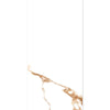 Auxir Polished Gold and White Marble Effect 60x30cm Tiles Design 4