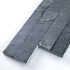 Blue Natural Slate Split Face Wall Tiles Side View