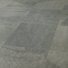 Trilogy Graphite Grey Porcelain Stone Effect Anti Slip 600x600mm Floor Tile