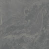 Trilogy Graphite Grey Porcelain Stone Effect Anti Slip 600x600mm Floor Tile