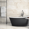 Alixir White Cloud 120x60cm Marble Effect Tiles in Bathroom