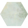 Tropical Ocean Washed Blue Hexagon 333x285mm Wall and Floor Porcelain Tile