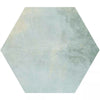 Tropical Ocean Washed Blue Hexagon 333x285mm Wall and Floor Porcelain Tile